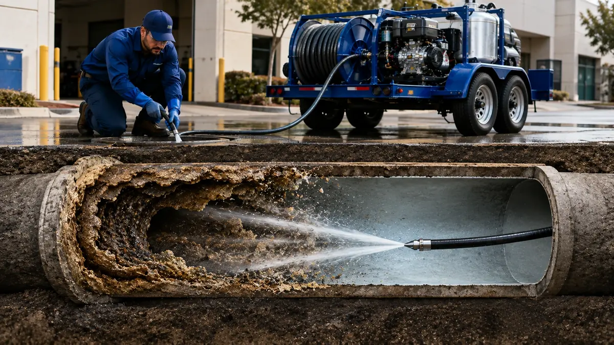 Sewer Pipe Descaling in North Palm Springs